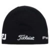 Titleist Merino Tour Performance Golf Beanie 1 Titleist Merino Tour Performance Golf Beanie -Golf Apparel Store 2020merinoperformancebeanieblackwhite1