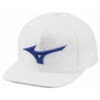 Mizuno Tour Flat Snapback Golf Cap -Golf Apparel Store 2021tourflatsnapbackcapwhite1