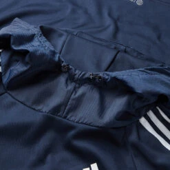 Adidas 3 Stripe COLD.RDY Golf Hoodie -Golf Apparel Store Adidas AW22 Three Stripe Cold.Rdy Hoodie HS4813 SWADI318 Collegiate Navy Detail