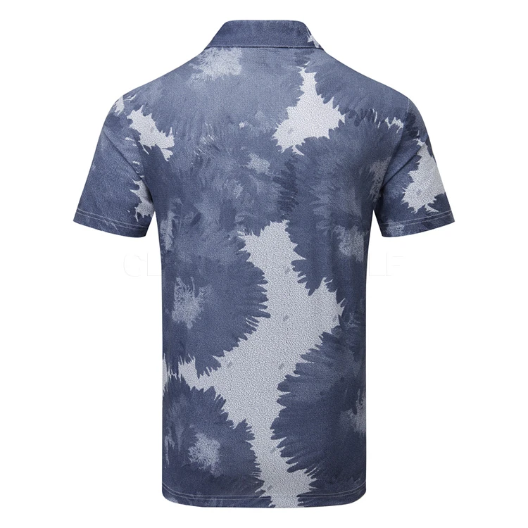 Adidas Flower Mesh Golf Polo Shirt 5 Adidas Flower Mesh Golf Polo Shirt - Image 3