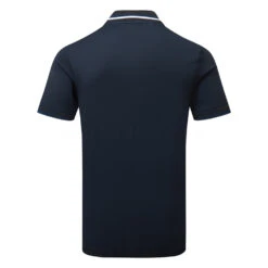Adidas Primeknit Golf Polo Shirt 7 Adidas Primeknit Golf Polo Shirt -Golf Apparel Store Adidas SS23 Primeknit Polo Shirt IA6400 SHADI702 S Black Collegiate Navy Back