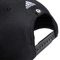 Adidas 3 Stripe Tour Golf Cap -Golf Apparel Store Adidas Three Stripe Tour Cap Black 4