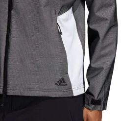 Adidas RAIN.RDY Waterproof Golf Jacket -Golf Apparel Store Adidas AW20 RAIN.RDY Waterproof Jacket FR1407 Code WJADI073 Black Model 2