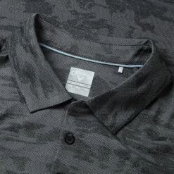 Callaway Digital Camo Jacquard Golf Polo Shirt 6 Callaway Digital Camo Jacquard Golf Polo Shirt -Golf Apparel Store Callaway AW22 Digital Camo Jacquard Polo Shirt CGKFC037 003 SHCAL235 XXL Black Heather Detail