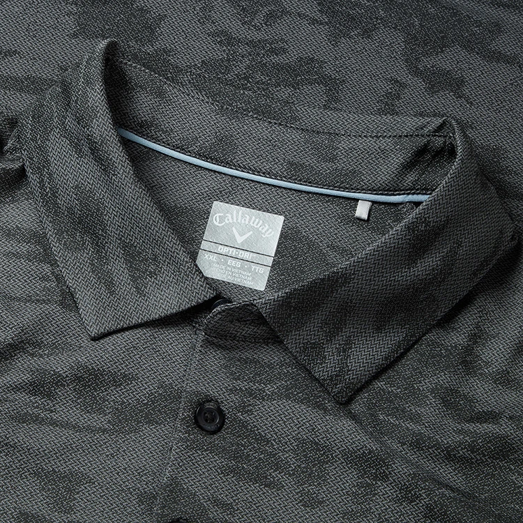 Callaway Digital Camo Jacquard Golf Polo Shirt 4 Callaway Digital Camo Jacquard Golf Polo Shirt - Image 2