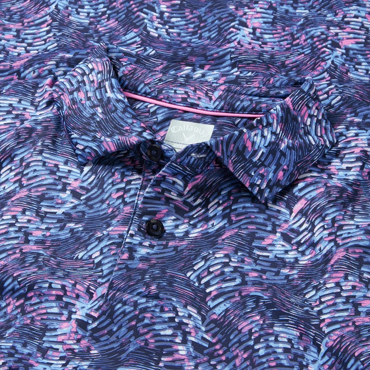 Callaway Geo Print Golf Polo Shirt 4 Callaway Geo Print Golf Polo Shirt - Image 2