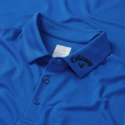 Callaway Micro Texture Golf Polo Shirt -Golf Apparel Store Callaway SS22 Micro Texture Polo Shirt CGKSC0T7 496 Code SHCAL233 M Magnetic Blue Detail