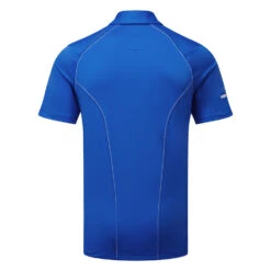 Callaway Stitched Colour Block Golf Polo Shirt 7 Callaway Stitched Colour Block Golf Polo Shirt -Golf Apparel Store Callaway SS22 Swing Tech Solid Polo Shirt Magnetic Blue CGKSA0D7 496 SHCAL222 M Back