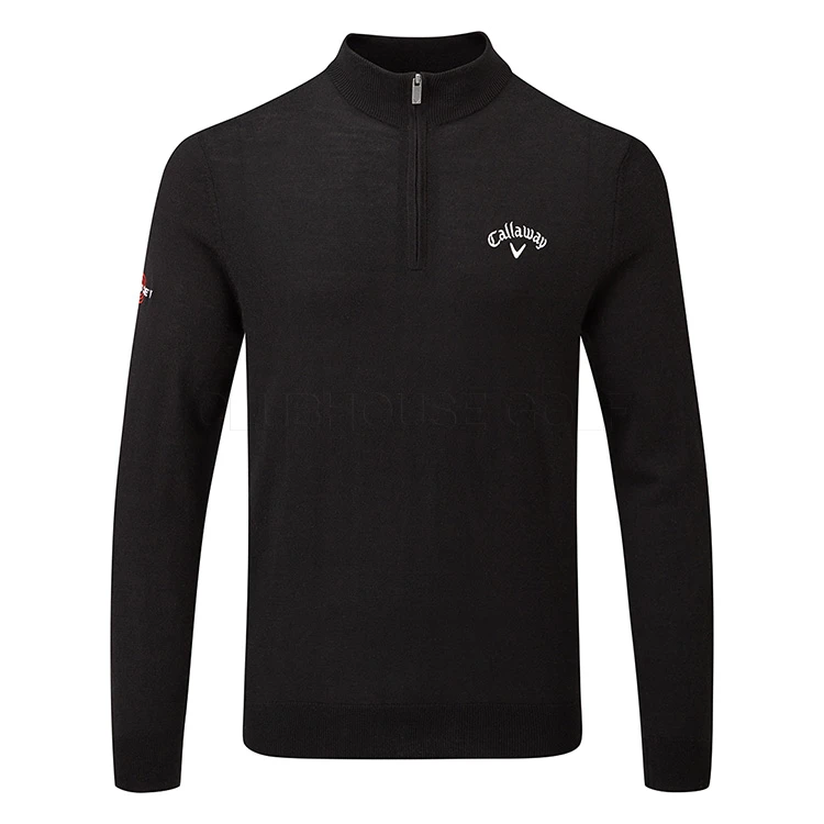 Callaway Blended Merino 1/4 Zip Golf Sweater