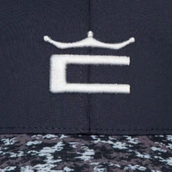 Cobra Camo Crown Snapback Golf Cap -Golf Apparel Store Cobra Camo Crown Snapback Golf Cap Navy Blazer 3