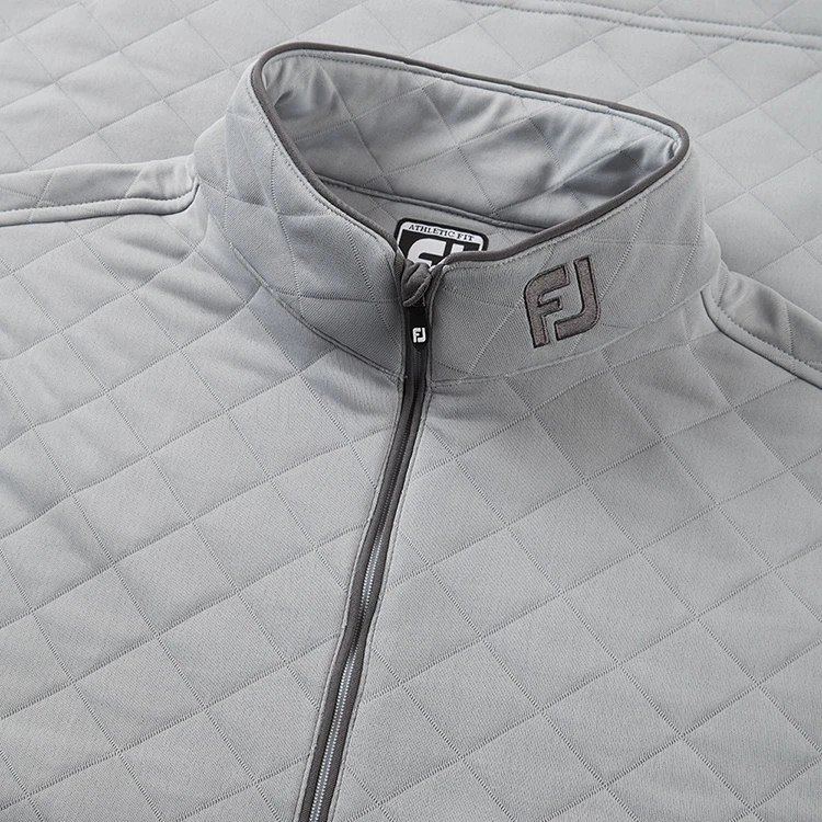 FootJoy Diamond Jacquard Chill-Out 1/4 Zip Golf Pullover 4 FootJoy Diamond Jacquard Chill-Out 1/4 Zip Golf Pullover - Image 2