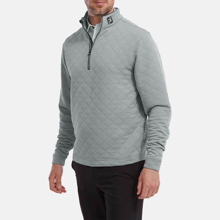 FootJoy Diamond Jacquard Chill-Out 1/4 Zip Golf Pullover 6 FootJoy Diamond Jacquard Chill-Out 1/4 Zip Golf Pullover - Image 4