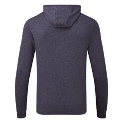 FootJoy Lightweight Golf Hoodie -Golf Apparel Store FootJoy SS22 Lightweight Golf Hoodie Heather Navy 88448 Back