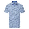 FootJoy Shadow Palm Print Pique Golf Polo Shirt