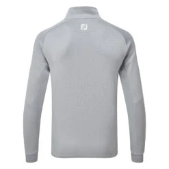 FootJoy Chill-Out 1/4 Zip Golf Pullover -Golf Apparel Store FootJoy SS19 Chill Out 2.0 Pullover 90149 Code SWFOO091 HeatherGrey back
