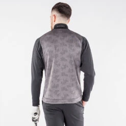 Galvin Green Dason Insula Golf Jacket -Golf Apparel Store Galvin Green AW22 DASON G134007 GRANITE GREY BLACK Model 3