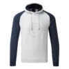 Galvin Green Devlin Insula Golf Hoodie -Golf Apparel Store Galvin Green AW22 DEVLIN HOODED G134273 COOL GREY NAVY Front