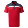 Galvin Green Mapping Golf Polo Shirt 2 Galvin Green Mapping Golf Polo Shirt -Golf Apparel Store Galvin Green AW22 Mapping Polo Shirt G136423 SHGAL575 M Red Navy White Front