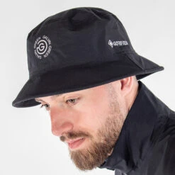 Galvin Green Astro Waterproof Golf Hat -Golf Apparel Store Galvin Green Astro GORE TEX Hat Black 4