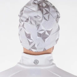 Galvin Green Dikran Insula Golf Beanie 7 Galvin Green Dikran Insula Golf Beanie -Golf Apparel Store Galvin Green Dikran Hat Cool Grey Sharkskin White 3