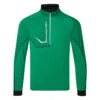 Galvin Green Daxton Insula Golf Pullover -Golf Apparel Store Galvin Green SS22 Daxton Insula Half Zip Pullover G124287 Code SWGAL356 M Green Black White Front
