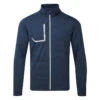 Galvin Green Dennis Insula Golf Jacket -Golf Apparel Store Galvin Green SS22 Dennis Insula Full Zip Jacket G125130 Code SWGAL360 M Navy White Front