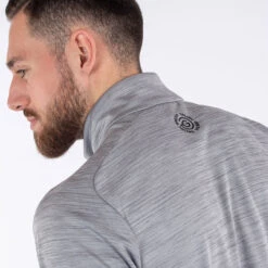 Galvin Green Dennis Insula Golf Jacket -Golf Apparel Store Galvin Green SS22 Dennis Insula Full Zip Jacket G125170 Code SWGAL361 M Light Grey Model 2