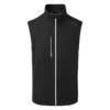 Galvin Green Lion Interface-1 Golf Wind Vest -Golf Apparel Store Galvin Green SS22 Lion Full Zip Windproof Bodywarmer G122477 Code WTGAL193 M Black Front