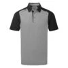 Galvin Green Massimo Golf Polo Shirt 1 Galvin Green Massimo Golf Polo Shirt -Golf Apparel Store Galvin Green SS22 Massimo Polo Shirt G127307 Code SHGAL555 M Sharkskin Black Front