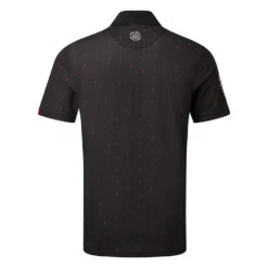 Galvin Green Mayson Golf Polo Shirt -Golf Apparel Store Galvin Green SS22 Mayson Polo Shirt G126797 Code SHGAL538 M Black Pink Back