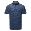 Galvin Green Murphy Golf Polo Shirt -Golf Apparel Store Galvin Green SS23 Murphy Polo Shirt G137136 SHGAL609 S Navy Blue Front