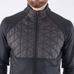 Galvin Green Dexter Insula Golf Jacket 15 Galvin Green Dexter Insula Golf Jacket -Golf Apparel Store Galvin Green Dexter Full Zip Golf Jacket Black G134177 SWGAL368 Model 2