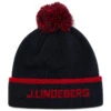 J.Lindeberg Stripe Golf Beanie