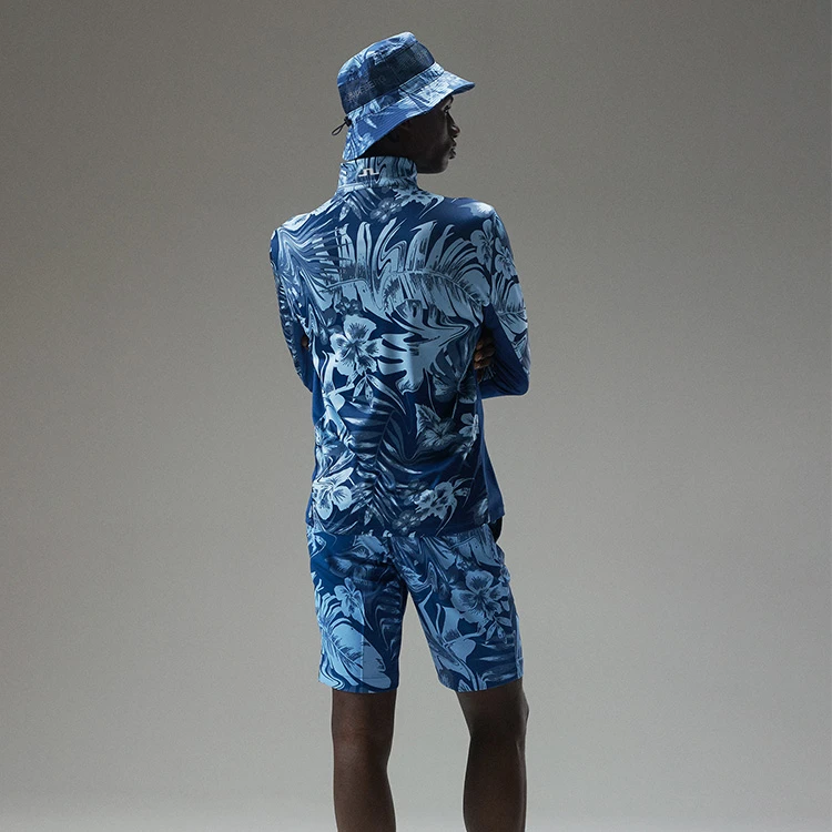 J.Lindeberg Emanuel Print 1/4 Zip Golf Sweater 8 J.Lindeberg Emanuel Print 1/4 Zip Golf Sweater - Image 6