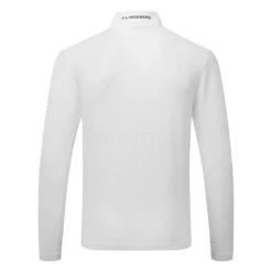 J.Lindeberg Luke 1/2 Zip Golf Sweater -Golf Apparel Store J.Lindeberg SS22 Luke Half Zip Mid Layer GMJS06340 0000 Code SWLIN044 M White Black Back