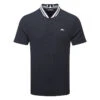 J.Lindeberg Tyson Golf Polo Shirt 1 J.Lindeberg Tyson Golf Polo Shirt -Golf Apparel Store J.Lindeberg SS23 Tyson Regular Fit Polo GMJT07647 6855 SHLIN189 JL NavyWhite Front