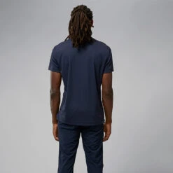 J.Lindeberg Bode Golf Polo Shirt -Golf Apparel Store J.Lindeberg GMJT06478 6855 M Bode Regular Fit Polo SHLIN162 JL Navy Model 3