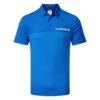 J.Lindeberg Owen Slim Golf Polo Shirt 1 J.Lindeberg Owen Slim Golf Polo Shirt -Golf Apparel Store J.Lindeberg GMJT06850 O458 M Owen Slim Fit Polo Directoire Blue SHLIN142 Front