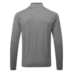 Nike Dry Victory Heather 1/2 Zip Golf Sweater 10 Nike Dry Victory Heather 1/2 Zip Golf Sweater -Golf Apparel Store Nike SS22 Victory Heather 1 2 Zip Golf Sweater Black Black White DH1261 010 SWNIK247 M Back