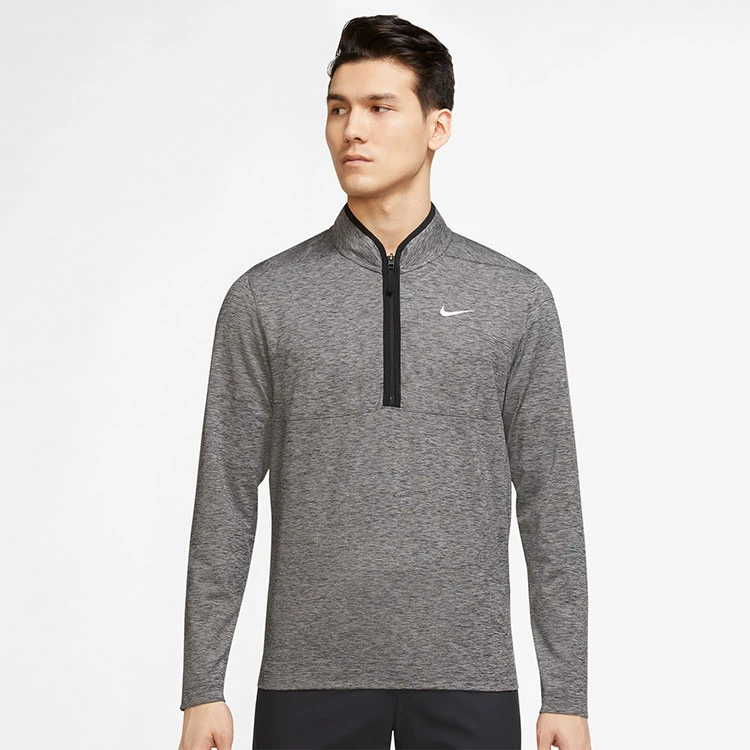 Nike Dry Victory Heather 1/2 Zip Golf Sweater 6 Nike Dry Victory Heather 1/2 Zip Golf Sweater - Image 4