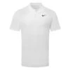 Nike Dry Victory Blade Golf Polo Shirt -Golf Apparel Store Nike SS22 Dry Victory Blade Polo Shirt DH0838 100 Code SHNIK772 White Black Front