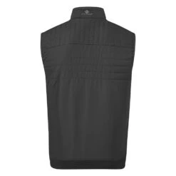 Oscar Jacobson Hodgson Thermal Golf Wind Vest 7 Oscar Jacobson Hodgson Thermal Golf Wind Vest -Golf Apparel Store Oscar Jacobson AW22 Hodgson Thermal Wind Vest OJTOP0118 WTOSC093 S Black Back