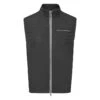 Oscar Jacobson Hodgson Thermal Golf Wind Vest -Golf Apparel Store Oscar Jacobson AW22 Hodgson Thermal Wind Vest OJTOP0118 WTOSC093 S Black Front