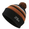 Oscar Jacobson Mabel Golf Beanie -Golf Apparel Store Oscar Jacobson Mabel Beanie Black Orange Rust 1