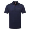 Oscar Jacobson Chap II Tour Golf Polo Shirt 2 Oscar Jacobson Chap II Tour Golf Polo Shirt -Golf Apparel Store Oscar Jacobson SS22 Chap Tour Polo Shirt OJTS0041 Code SHOSC194 M Navy Jewel Red Front