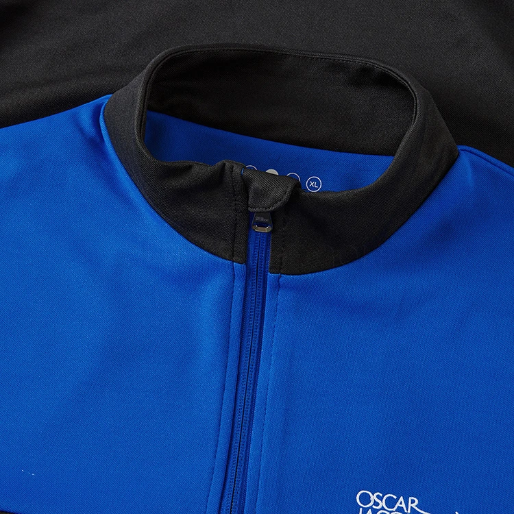 Oscar Jacobson Wainwright Lined 1/4 Zip Golf Sweater - Image 2