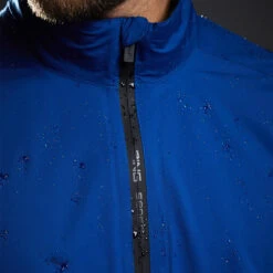 Ping Sensor Dry 2.5 Graphene Waterproof Golf Jacket -Golf Apparel Store Ping AW22 Sensor Dry 2.5 Graphene Waterproof Jacket PO3488 NSB WJPIN064 North Sea Black Model 2
