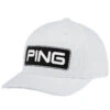 Ping Heritage Tour Golf Cap 1 Ping Heritage Tour Golf Cap -Golf Apparel Store Ping Heritage Tour Golf Cap White 1