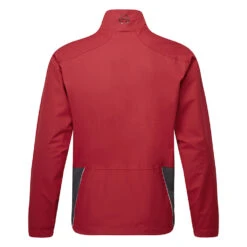 Ping Sensor Dry Waterproof Golf Jacket 7 Ping Sensor Dry Waterproof Golf Jacket -Golf Apparel Store Ping SS22 Sensor Dry Waterproof Jacket P03490 FA09 Code WJPIN067 M Firebrick Asphalt Back