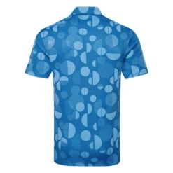 Ping Jay Golf Polo Shirt 7 Ping Jay Golf Polo Shirt -Golf Apparel Store Ping SS23 Jay Polo Shirt P03573 767 SHPIN335 Danube Back